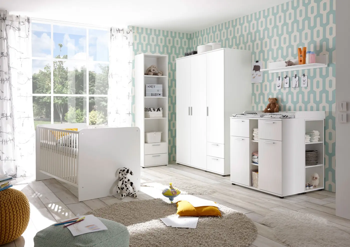Babybett Bibo weiß 