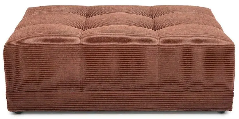 Hocker Janni Cord rostrot