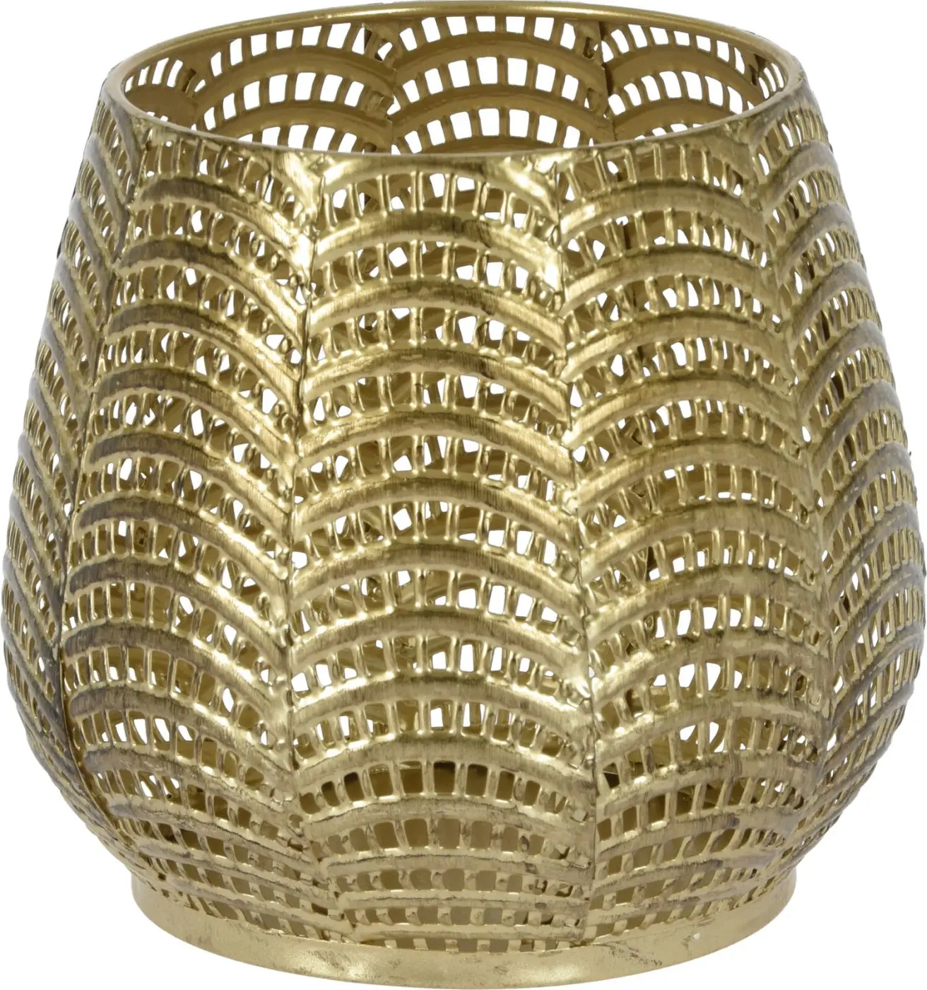 Teelichthalter gold
