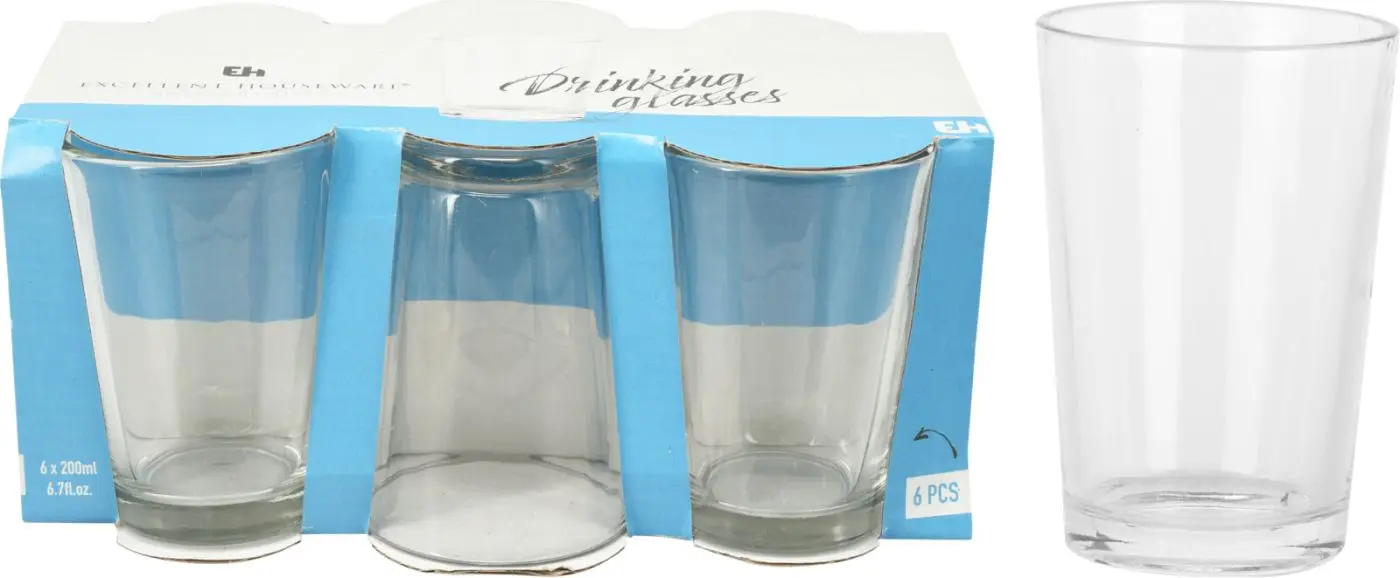 Trinkglas 6er-Set
