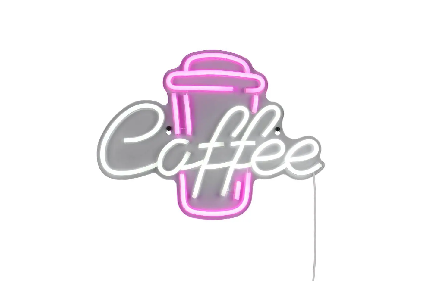 Wandleuchte Coffee mit USB-Anschluss