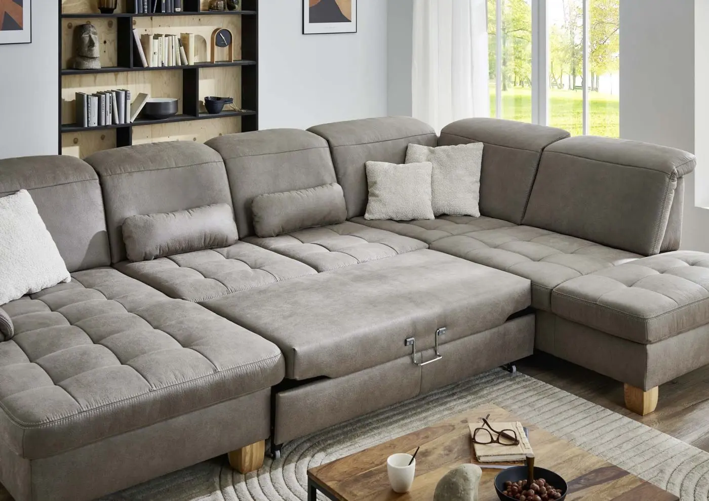 Wohnlandschaft LS24 Fratello mit Komfortfunktionen