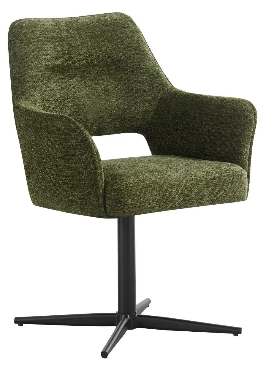 Armlehnstuhl Vidago olive drehbar