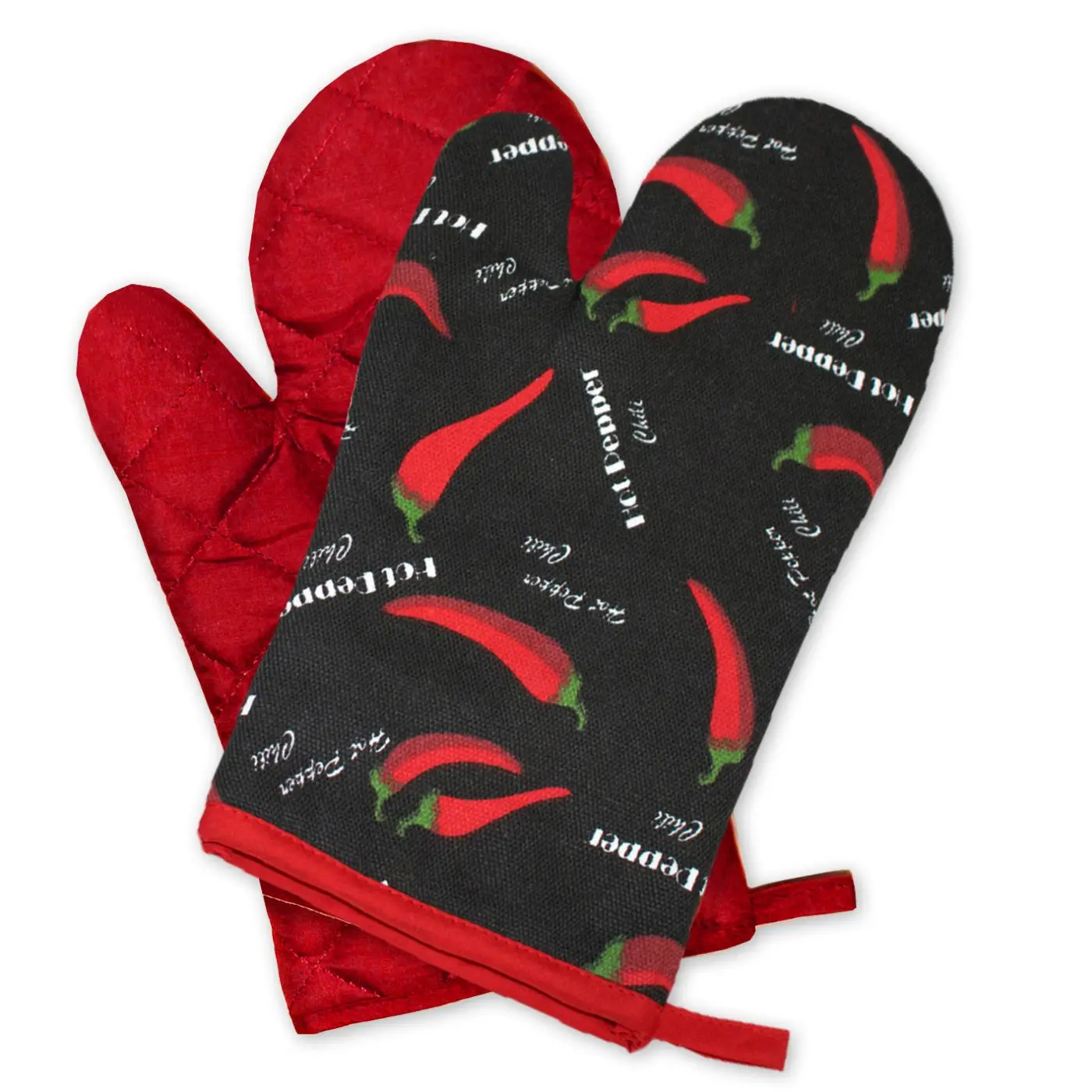 Ofenhandschuh-Paar Chilli