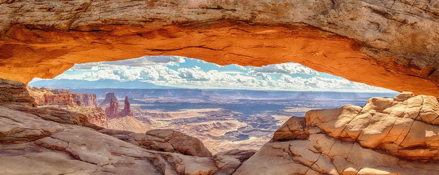 Leinwandbild Mesa Arch 60 x 150 cm