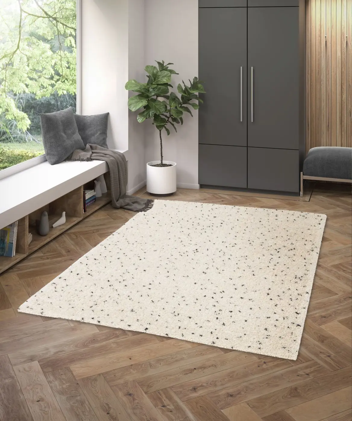 Hochflorteppich Gipsy 200 x 290 cm