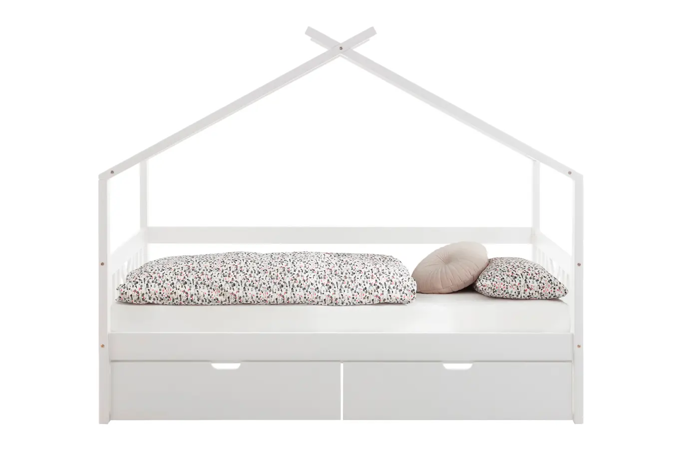 Bett Juletta mit Himmelvorrichtung 90 x 200 cm