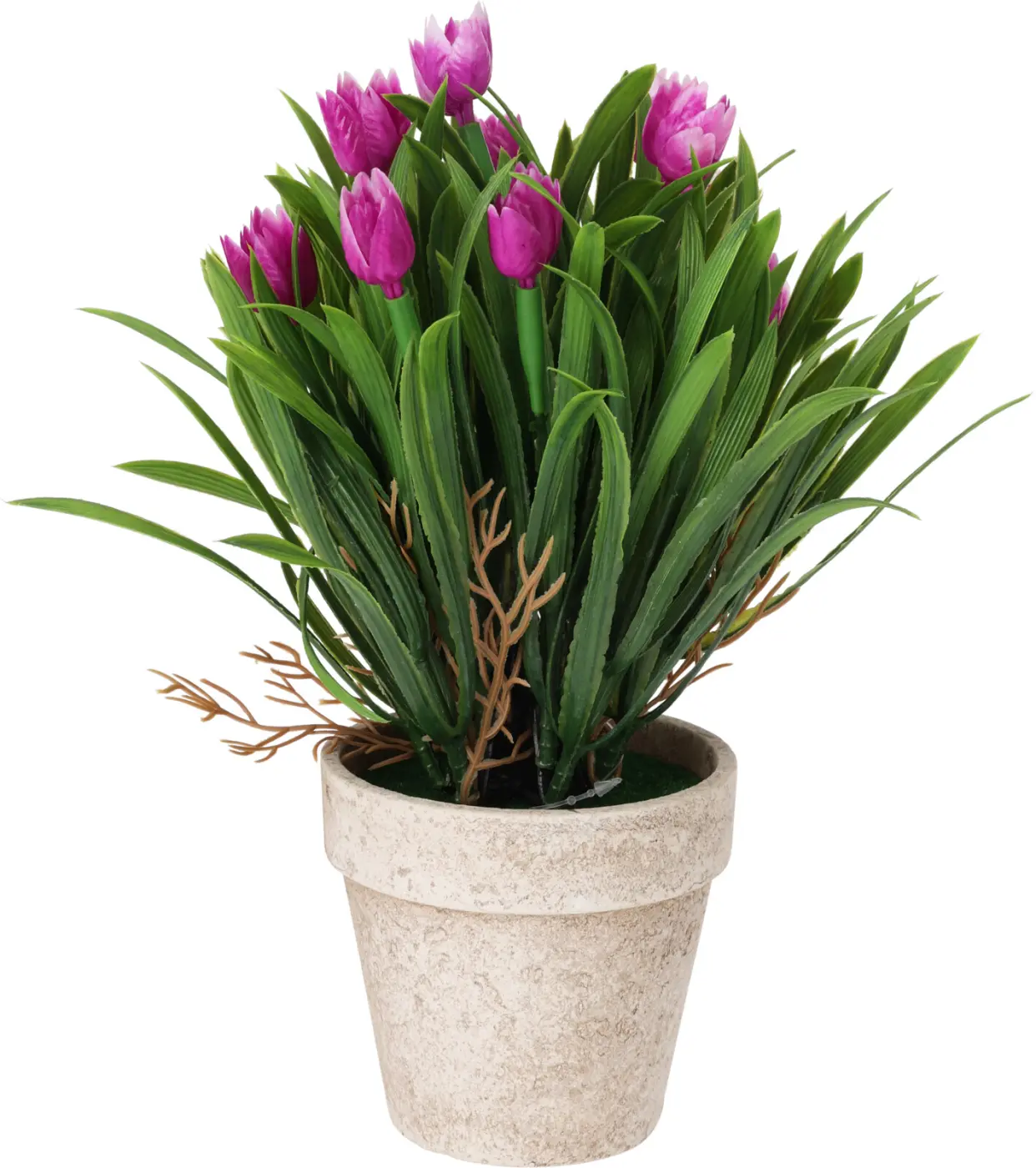 Dekoblume Tulpe im Topf