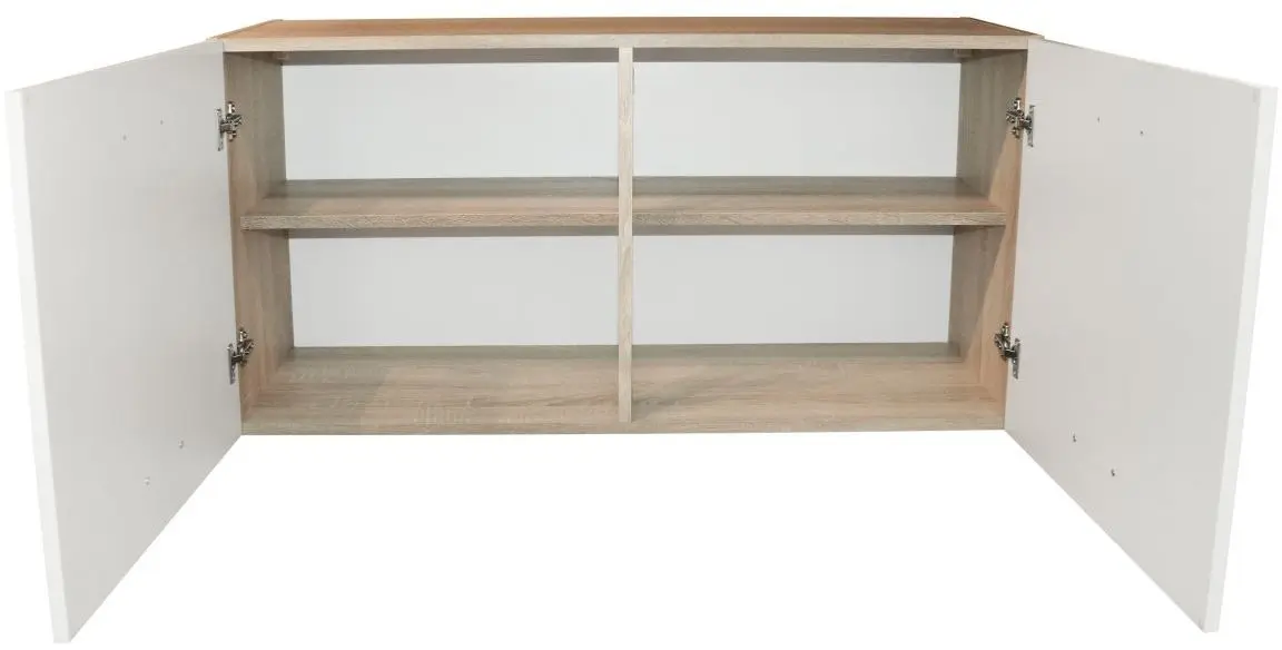 Hängeschrank Andy 100 cm Sonoma Eiche/weiß