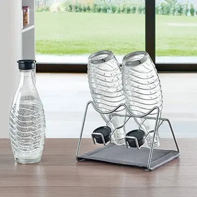 Abtropfgestell für Flaschen Sodatex 21 x 17 x 14 cm