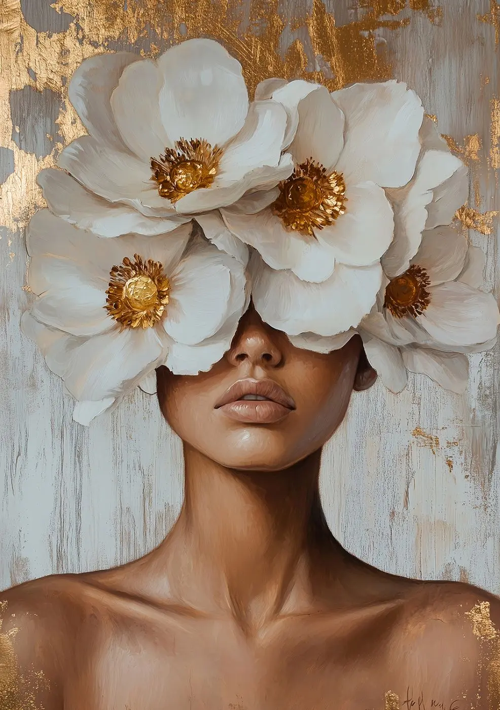 Leinwandbild Henriette 70 x 100 cm