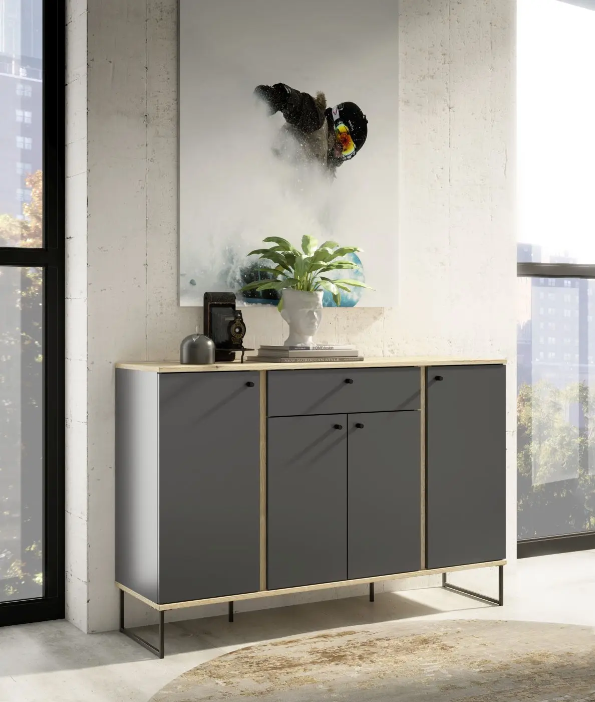 Sideboard Kandoo 135 x 89 x 38 cm