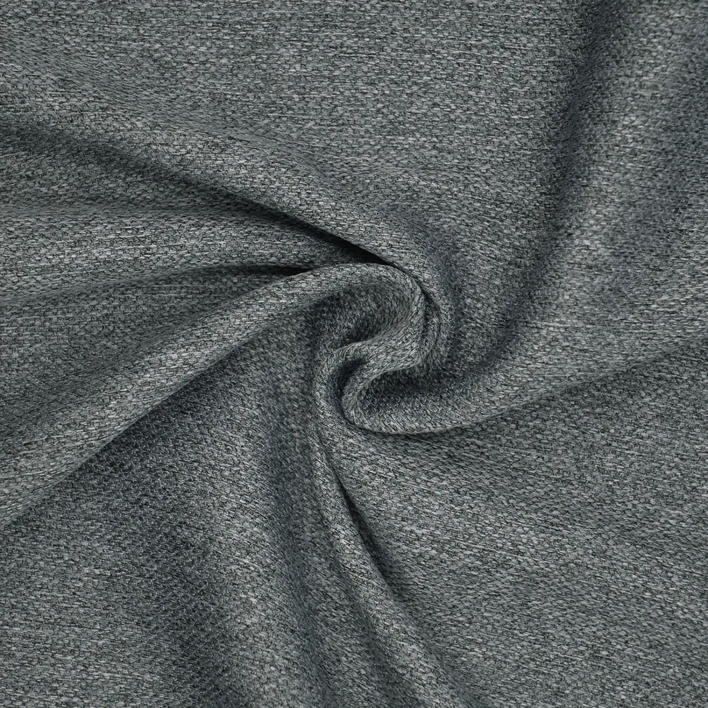 Ösenschal 140 x 245 cm grau