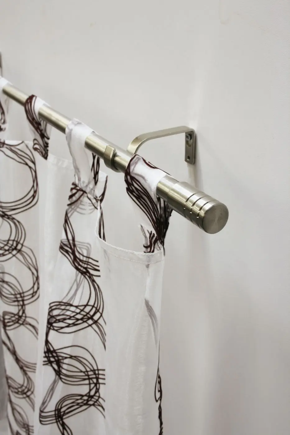 Stilgarnitur Zylinder Edelstahl-Optik 200 - 340 cm