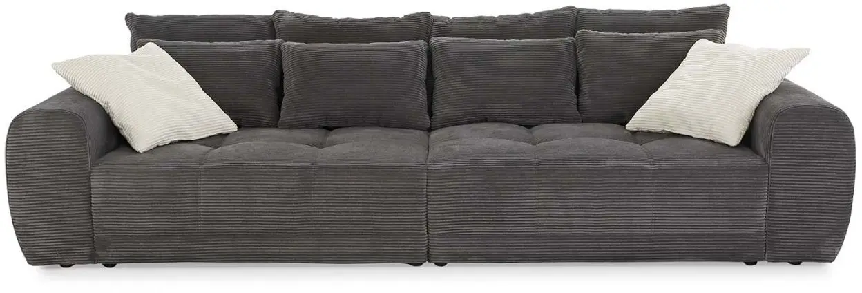 Big Sofa Janni Cord grau