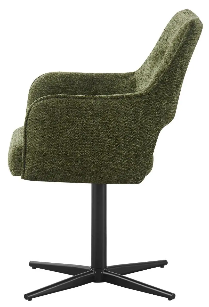 Armlehnstuhl Vidago olive drehbar