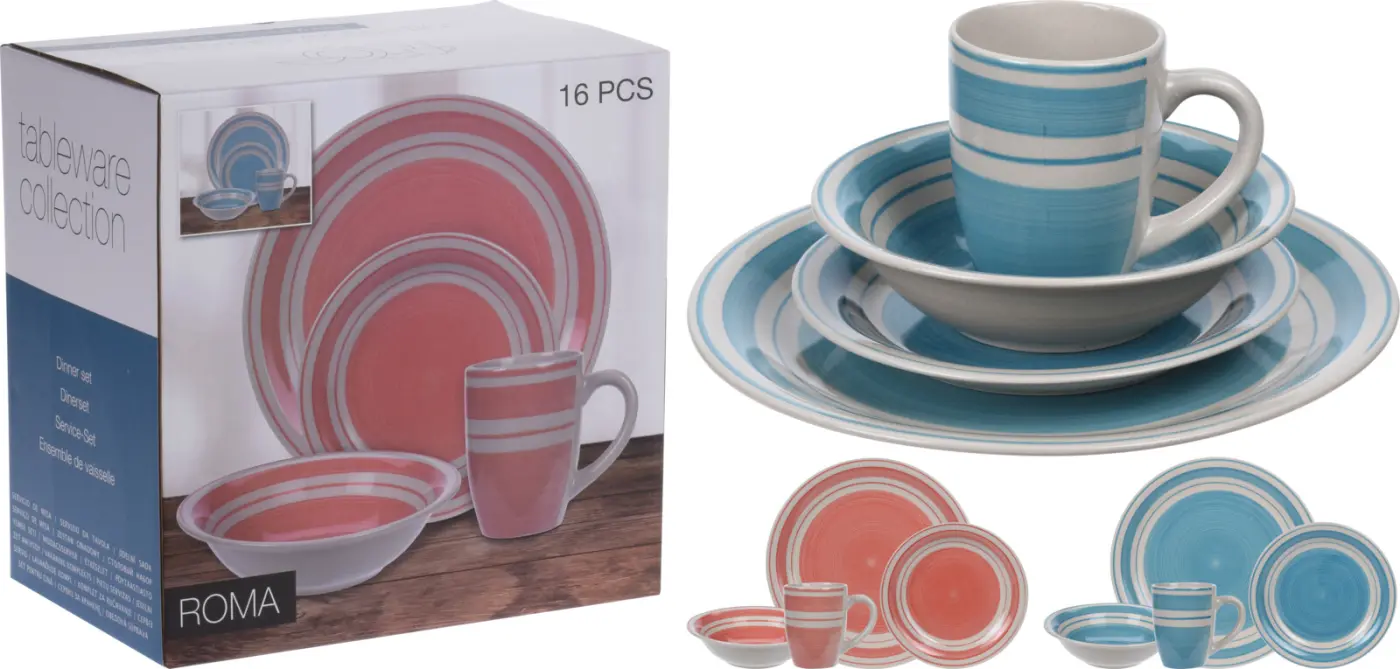 Geschirrset 16tlg.