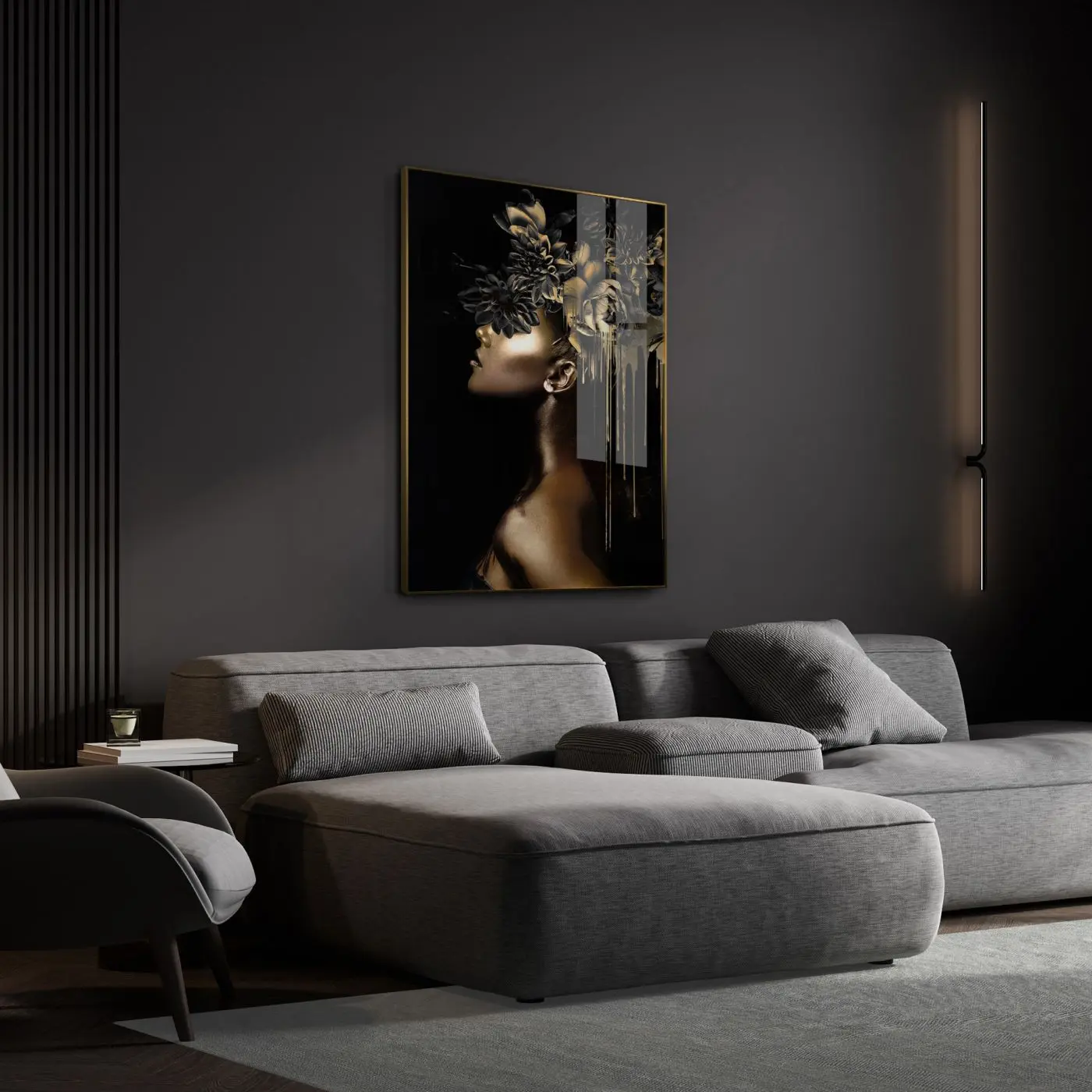 Glasbild Yowita 80 x 120 cm