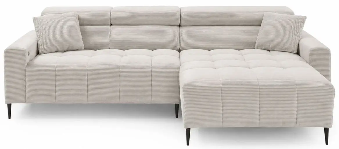 Wohnlandschaft Simple Cord beige Kopie
