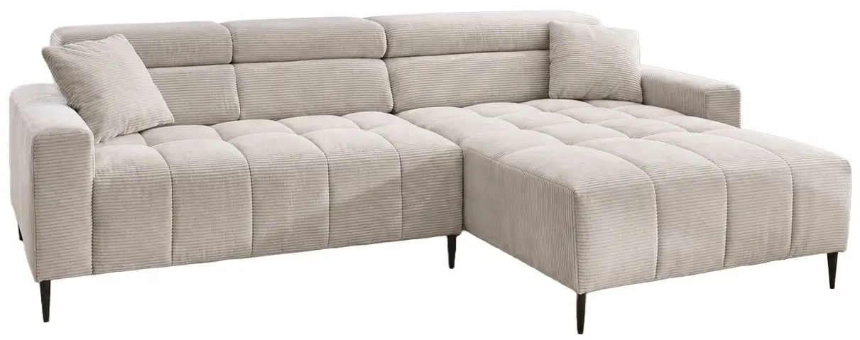 Wohnlandschaft Simple Cord beige Kopie
