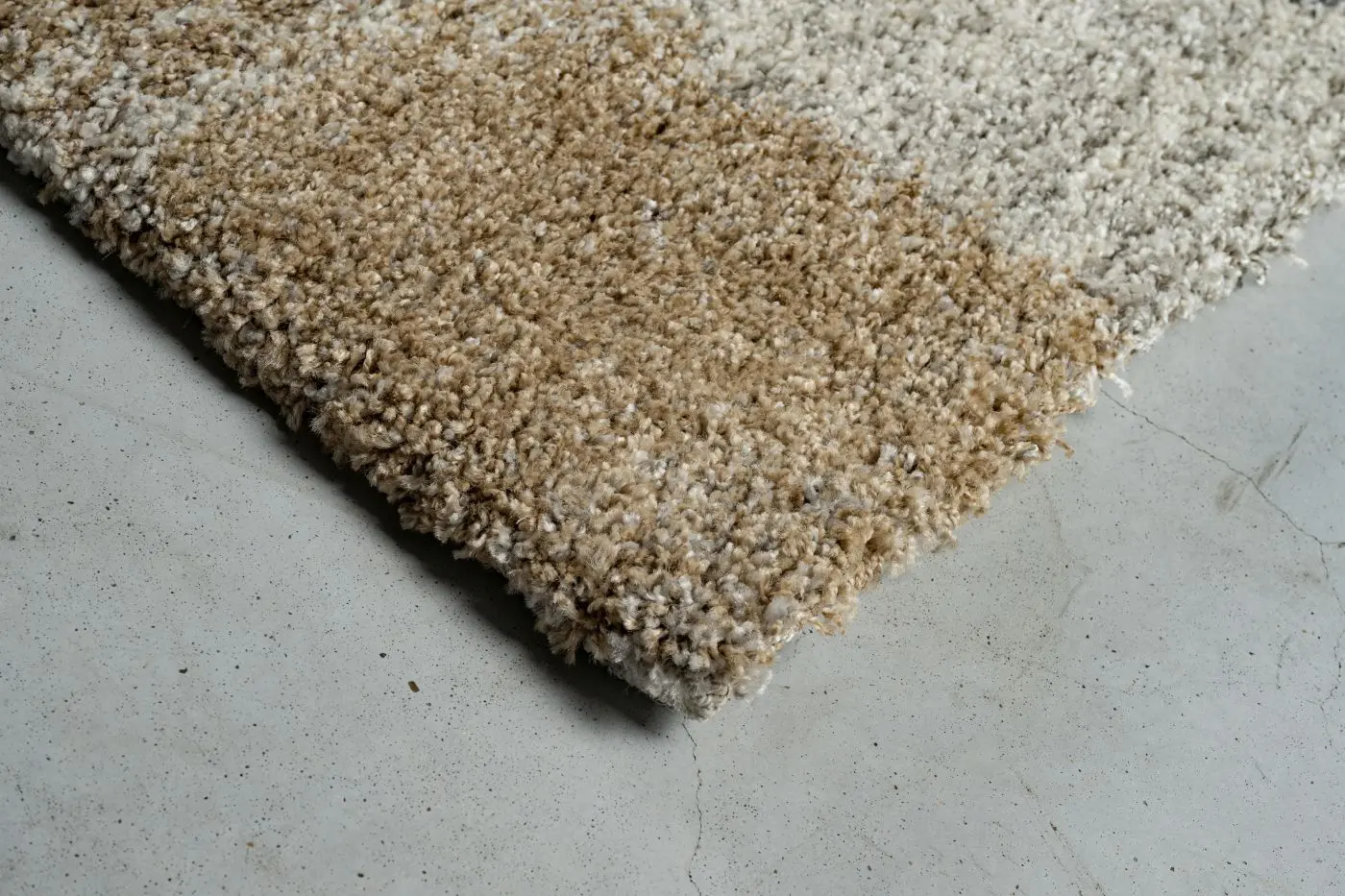 Teppich Mehari 200 x 290 cm weiß, braun