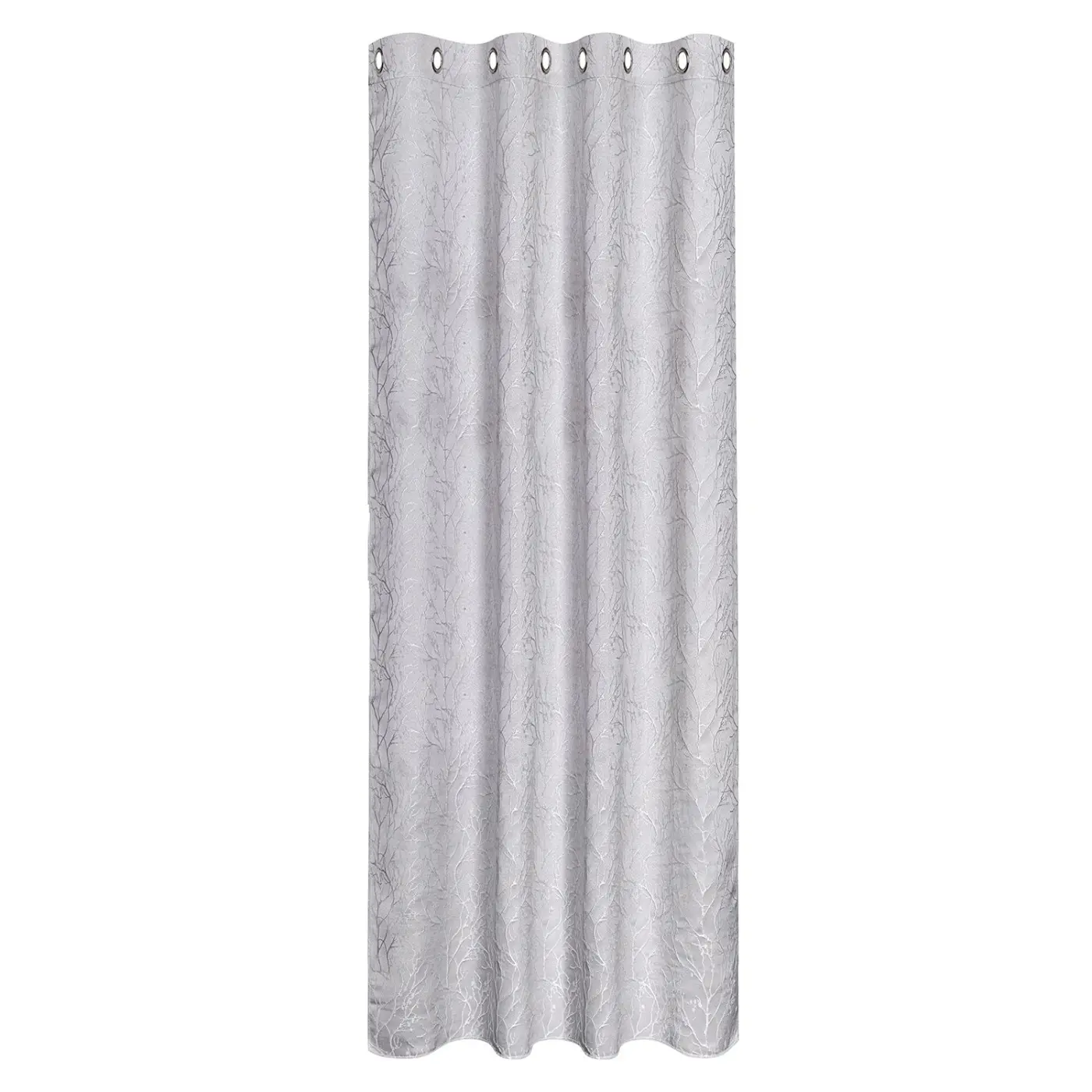 Ösenschal 140 x 245 cm silber