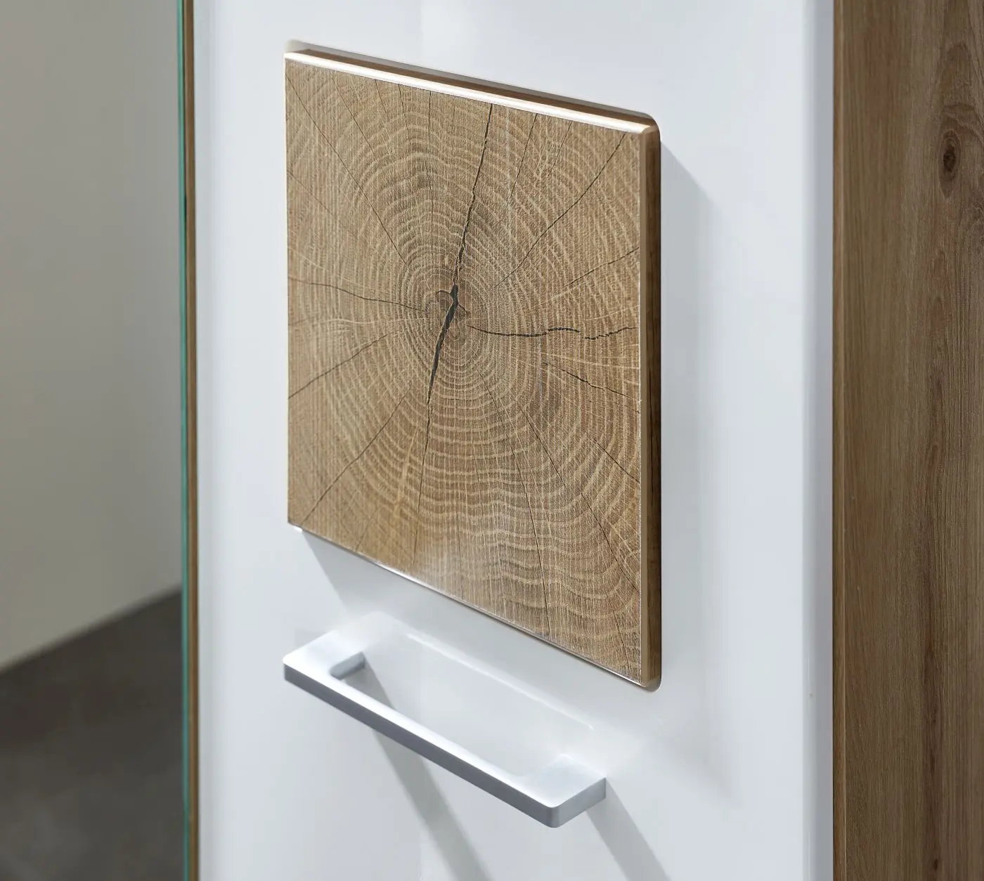 Garderobenschrank Fun Artisan Eiche / weiß