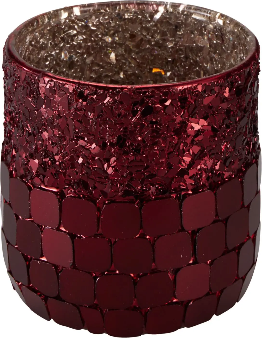Teelichthalter rot