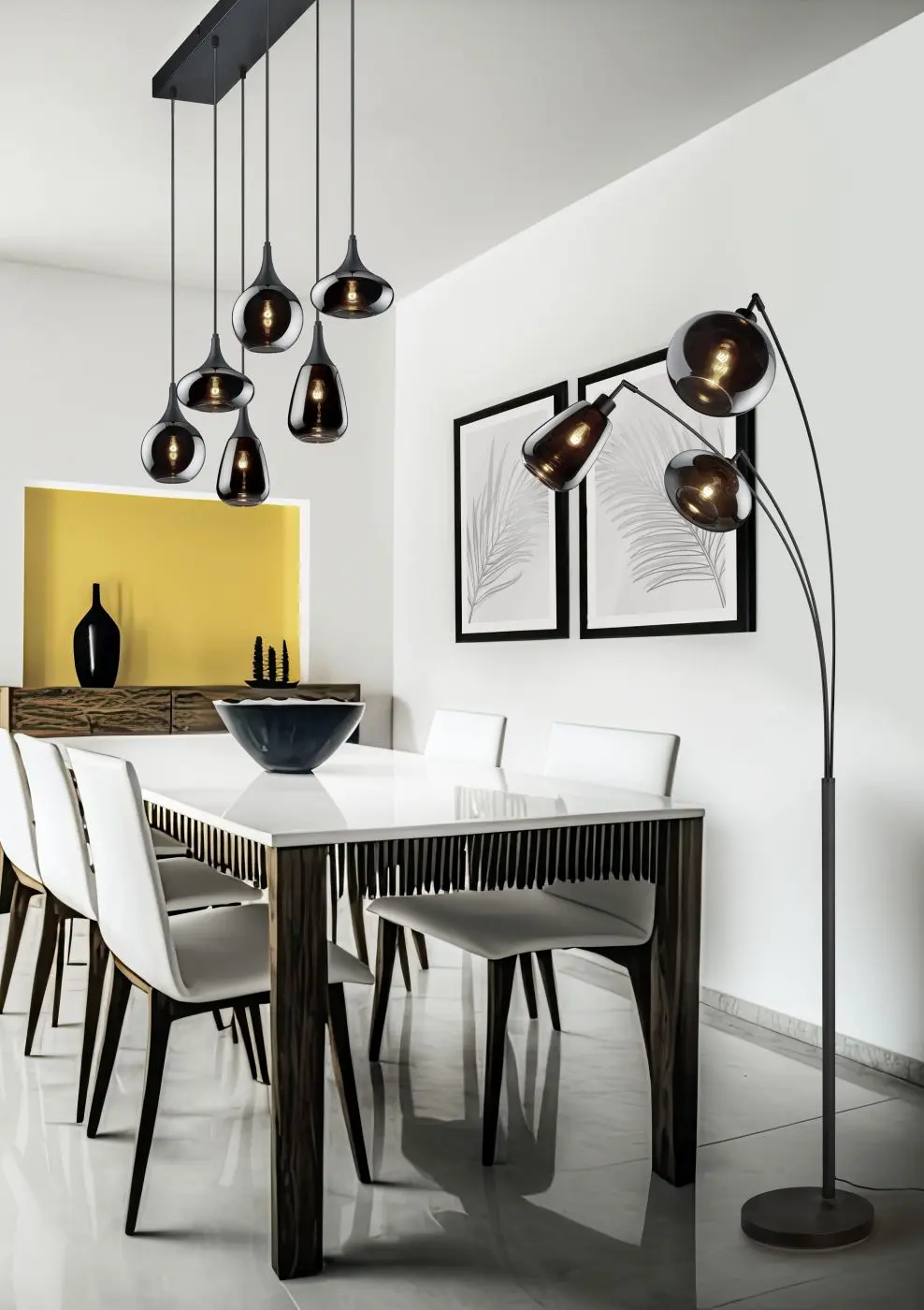 Pendelleuchte Lumina mattschwarz