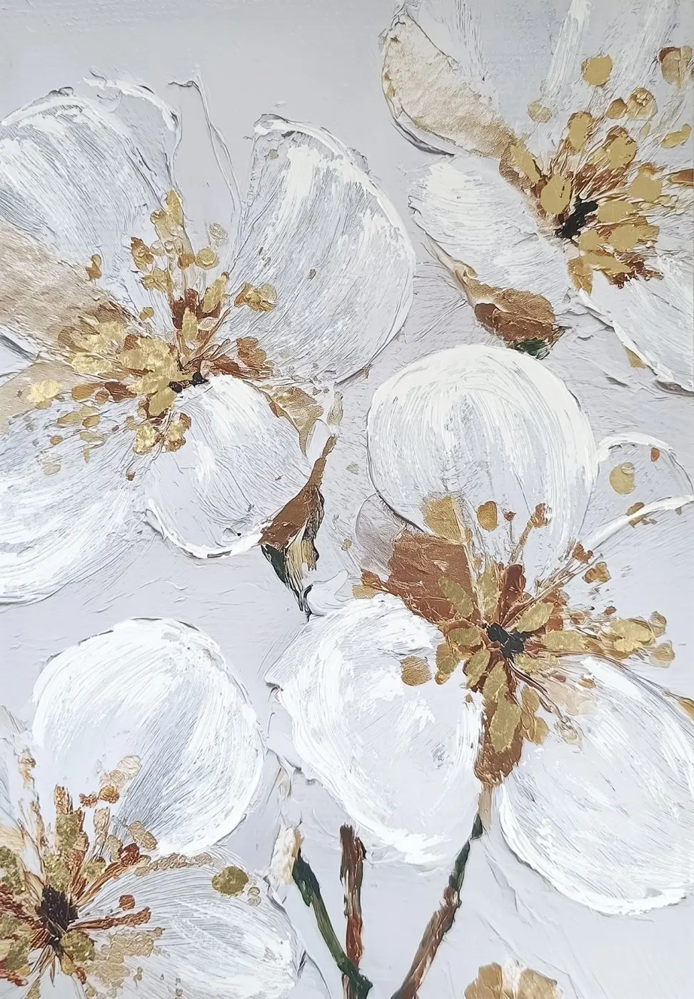 Leinwandbild Petal Glow 70 x 100 cm