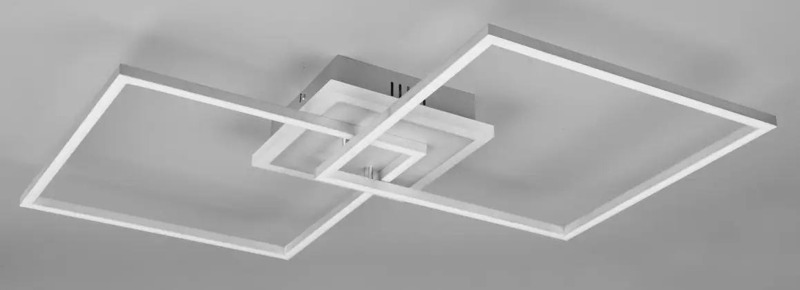 LED-Deckenleuchte Arribo titanfarbig