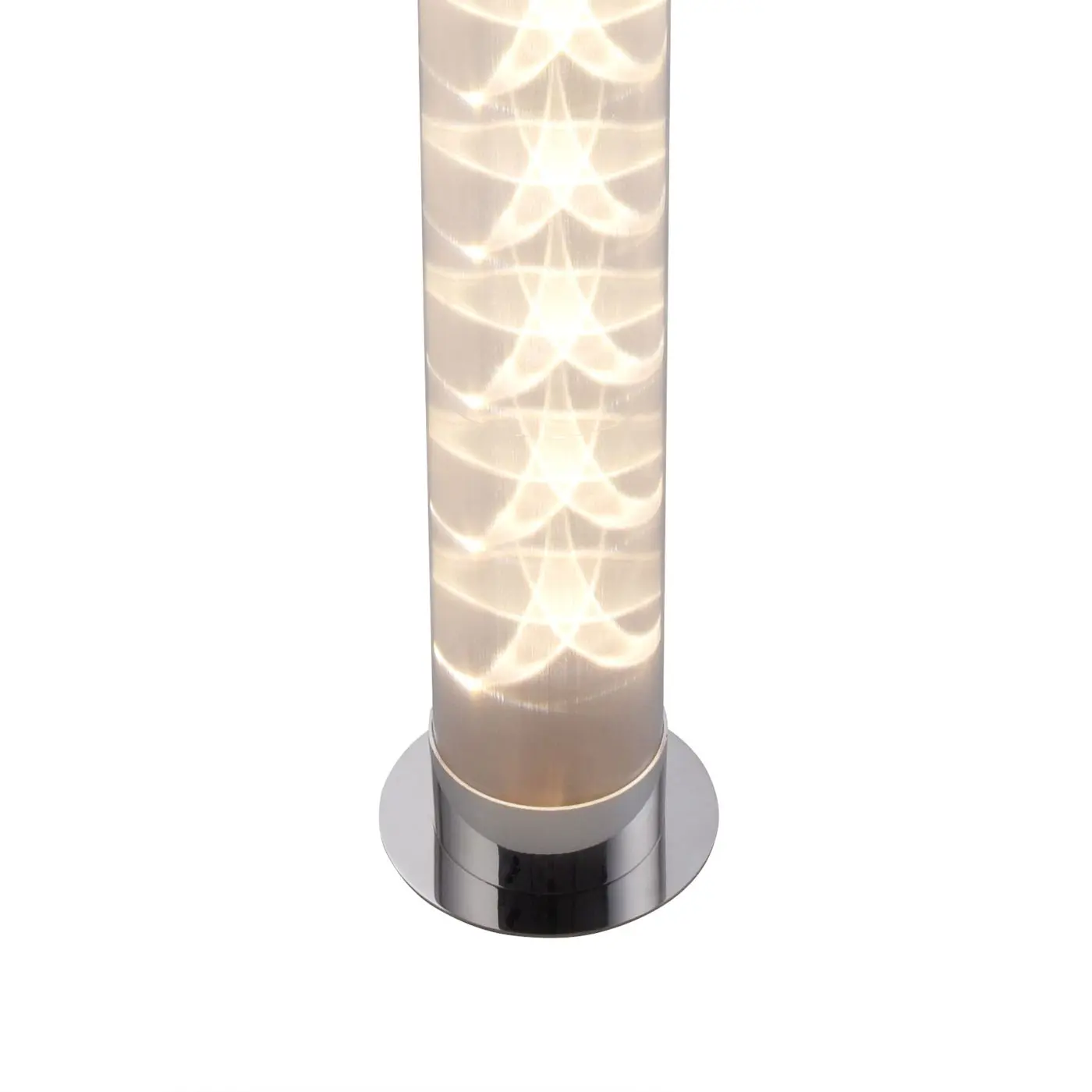 LED-Stehleuchte Bingo chrom