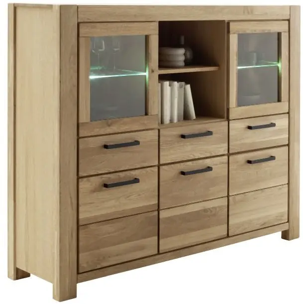 Highboard Silias Wildeiche massiv Highboard Silias Wildeiche massiv