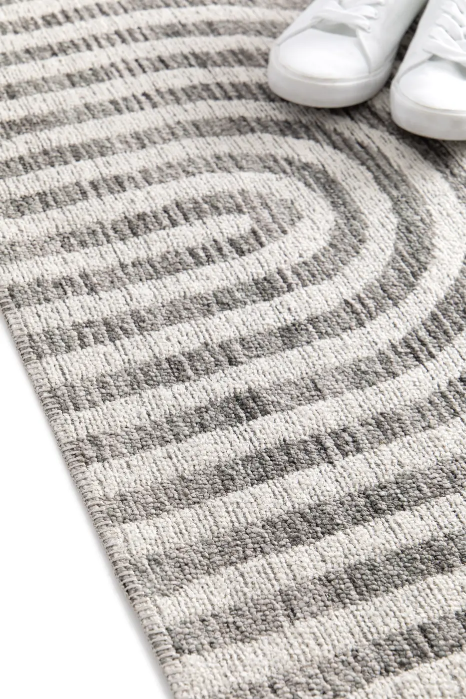 Teppich Nomad 160 x 230 cm grau