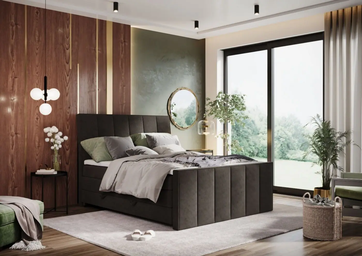 Boxspringbett Vertical 180 x 200 cm 