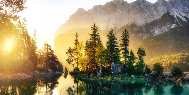 Seenlandschaft Bild bei Möbel AS