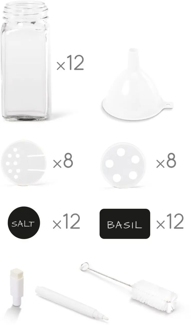 Gewürzstreuer 12er Set