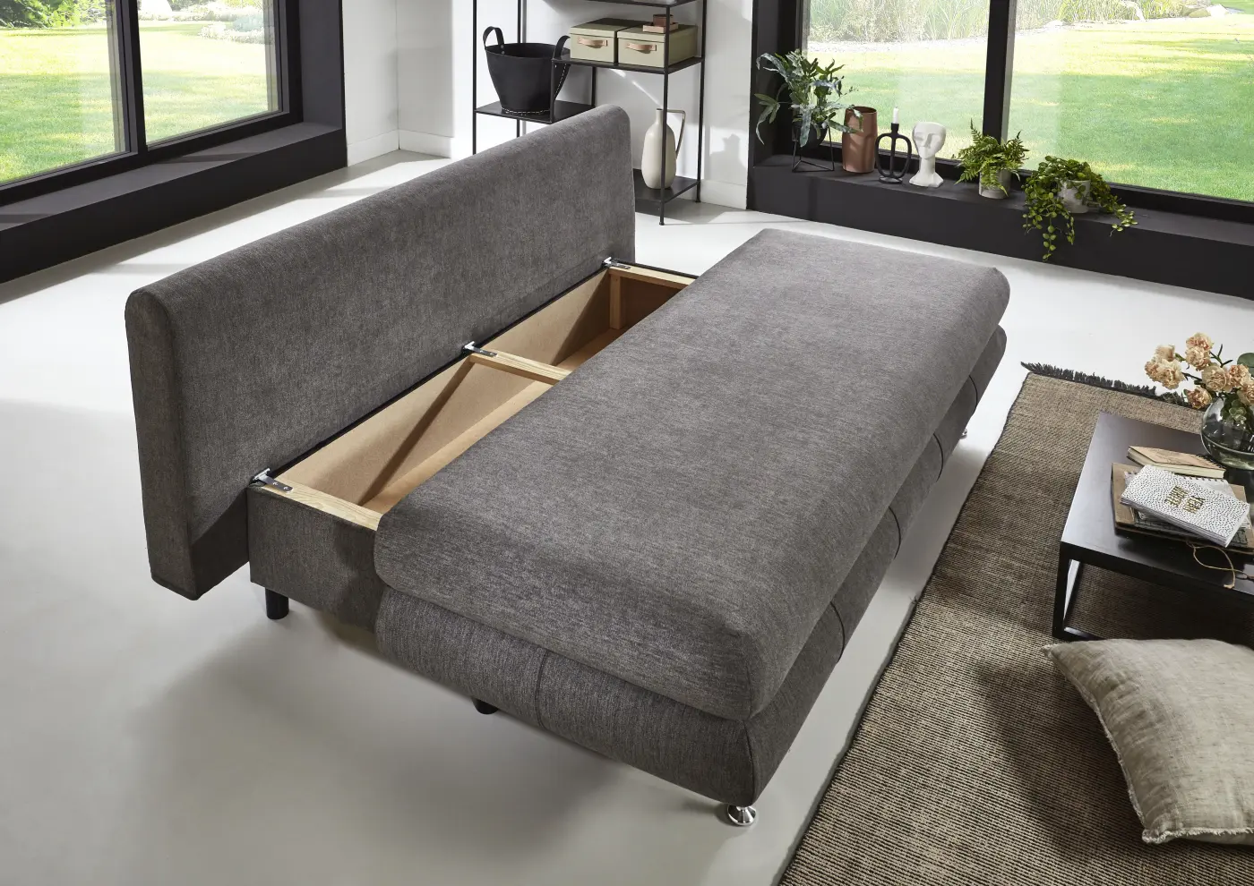 Schlafsofa Benfeld taupe