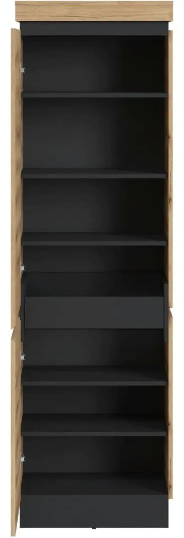 Garderobenschrank Corte Coast Evoke Eiche/grau