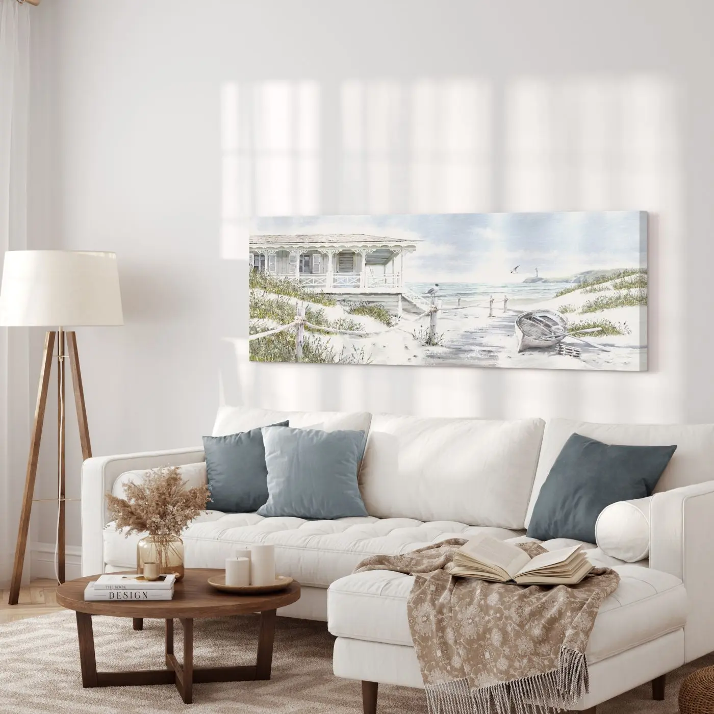 Leinwandbild Beach House