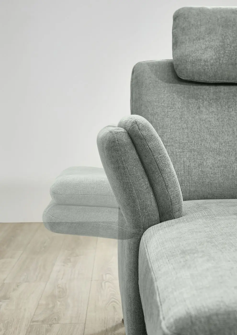 Wohnlandschaft couchliebe. LS404520 ice mit Zusatzfunktionen