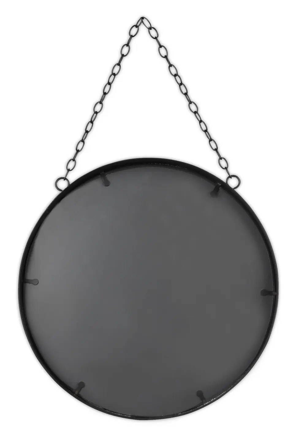 Metallspiegel Sabine schwarz