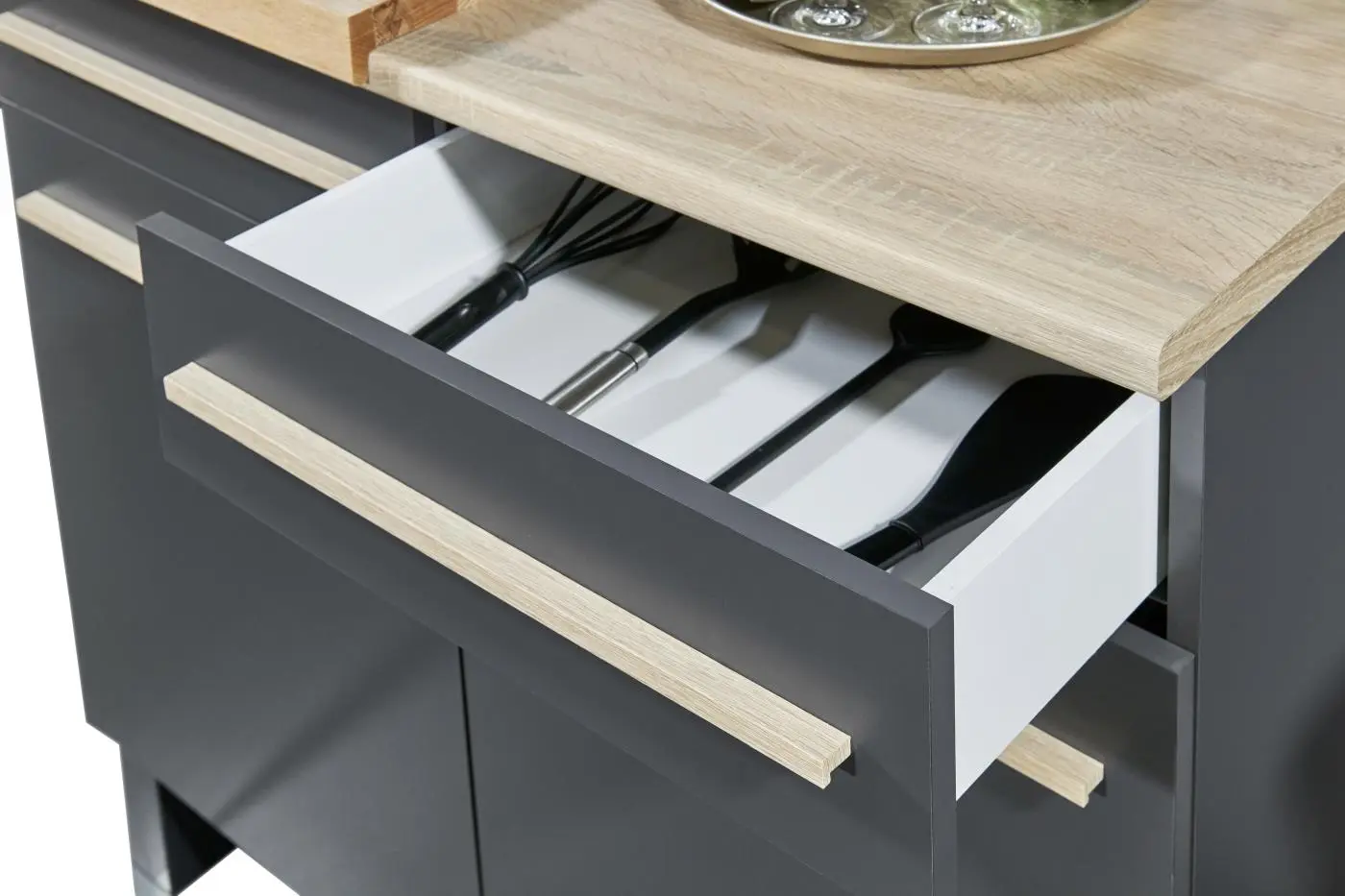 Unterschrank Bilberry anthrazit