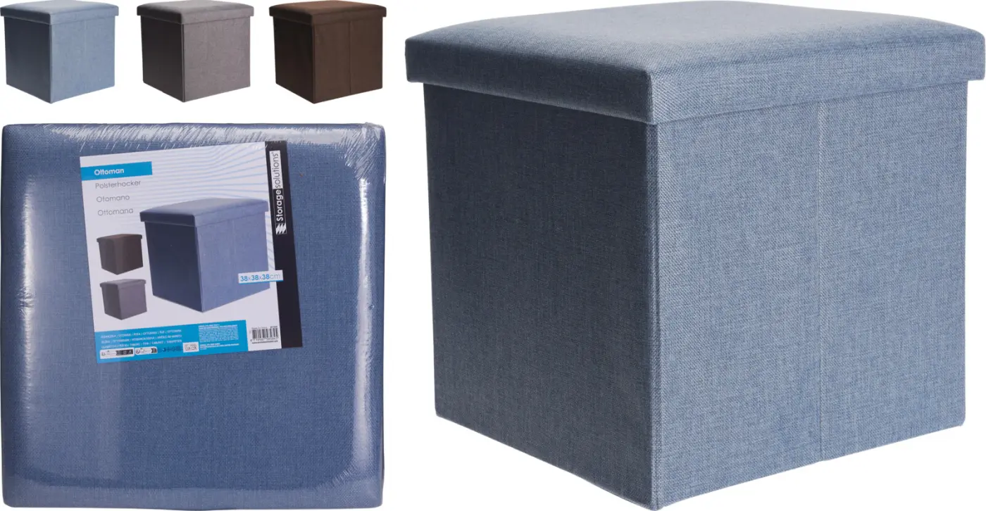 Hocker mit Stauraum