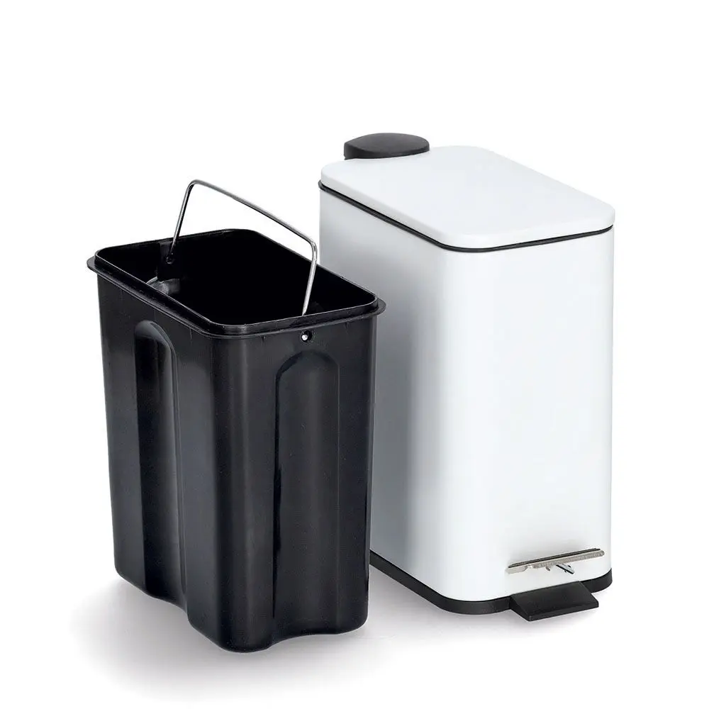 Treteimer ca. 5 Liter weiß