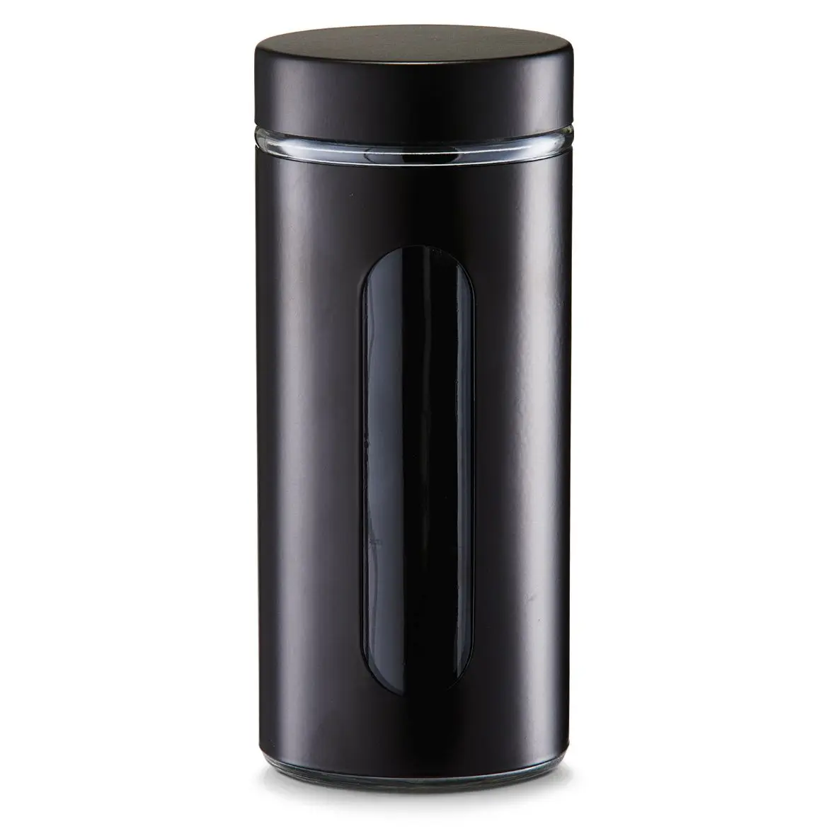 Vorratsglas 1200 ml, schwarz