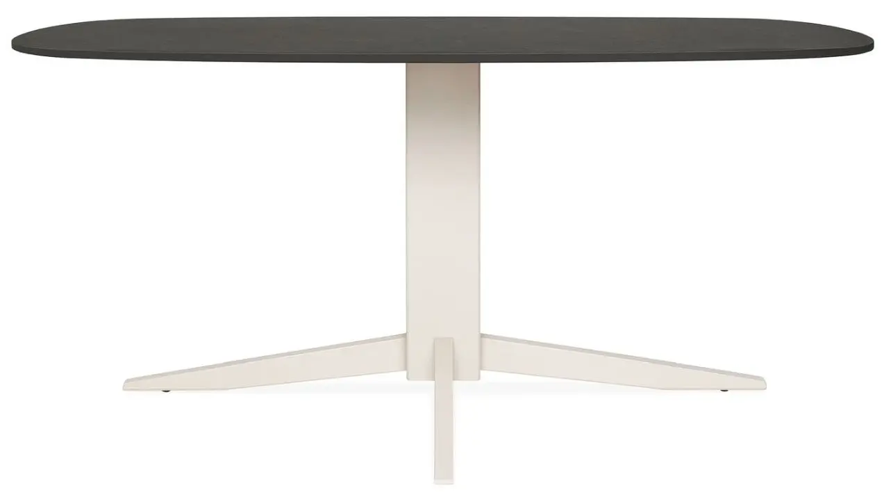 Esstisch Monteria dunkelgrau/cashmere
