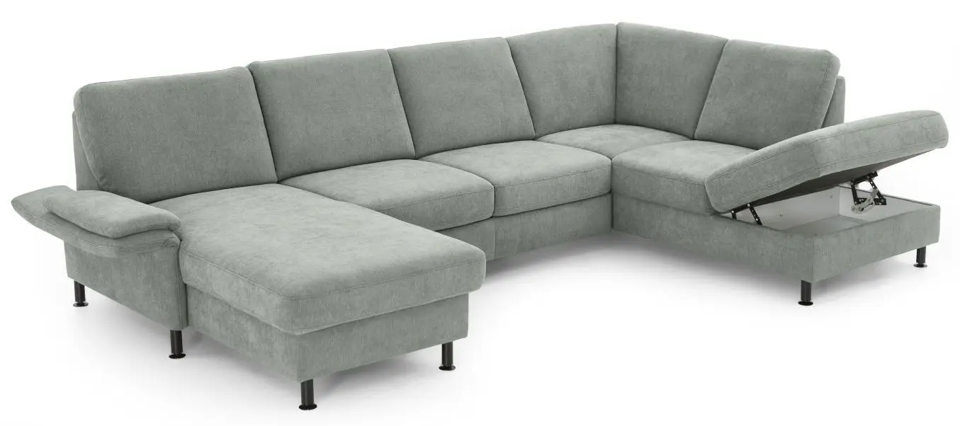 Wohnlandschaft couchliebe. LS404520 ice mit Zusatzfunktionen