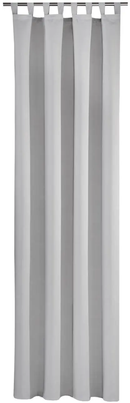 Schlaufenschal grau 140 x 235 cm