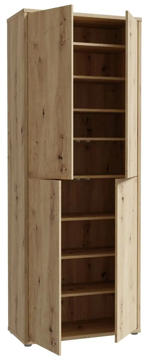 Schuhschrank Alice Springs 4-türig Artisan Eiche